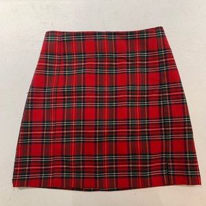 Brandy Melville Cara Skirt Red